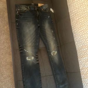 aeropostale skinny jeans, in darkish blue, good quality never worn before.